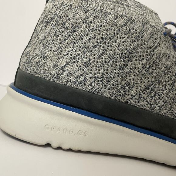 Cole Haan 2.Zerogrand Stitchlite Chukka Boots Men’s 11.5 M c30293 Grey Blue EUC - Picture 3 of 12